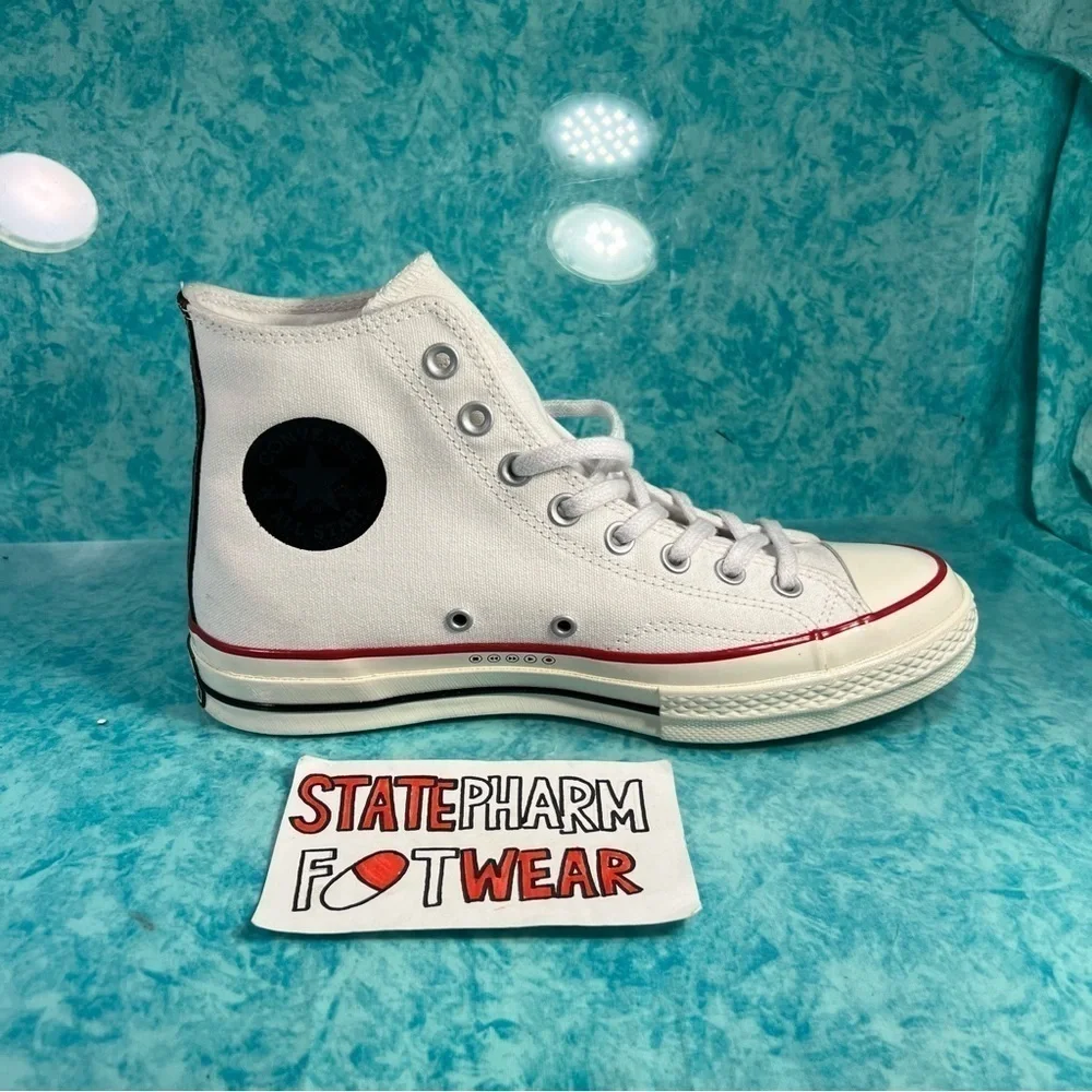 Converse Chuck 70 Hi Shoe Palace Men's White Retro High Top Shoes Sneakers - Picture 3 of 7